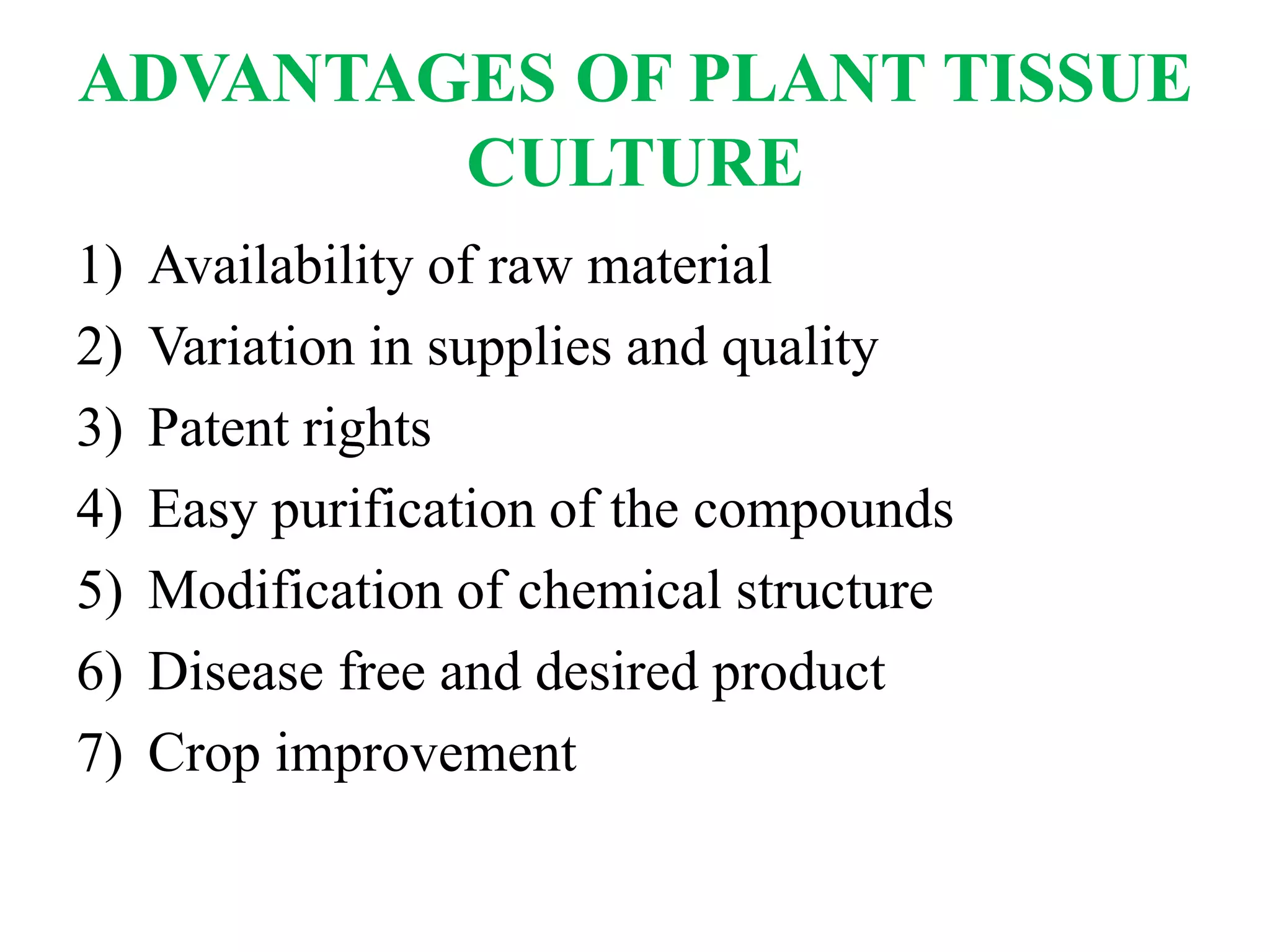 Plant tissue culture | PPTX