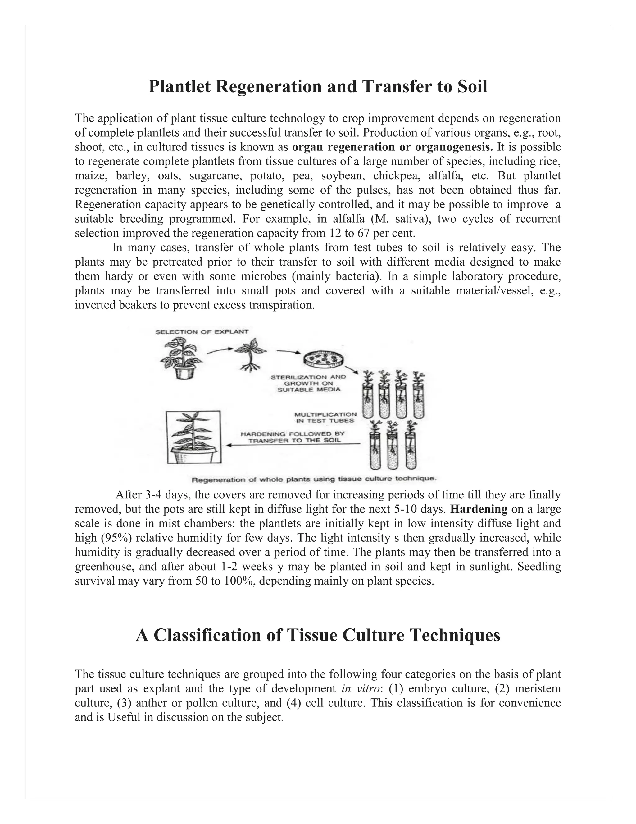 Plant tissue culture | PDF