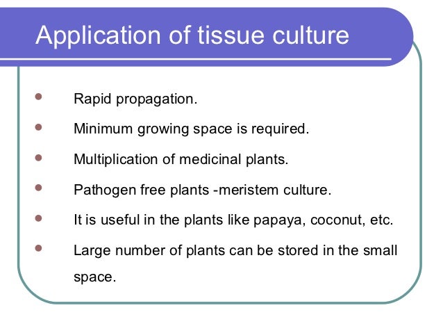 Plant Tissue Culture
