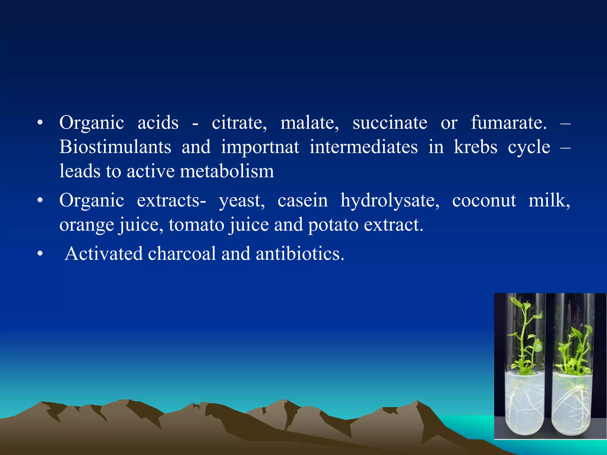 Plant tissue culture media | PPT