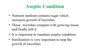 Plant tissue culture media components | PPT