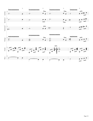 ZZZZZZZZZZZZZ   /
                                    ZZZZZZZZZZZZZ   /
                                                         ZZZZZZZZZZZZZ   /
                                                                              ZZZZZZZZZ   /

                A               B   A               BB   A               BB   A           B B DB B
            5
melody




                A               B   A               BB   A               BB   DA          B B B DB
ha rmony1




            5




                                B   A               BB   DA              P    A           B DB DB B
                DA
harmony2




            5




                                    ZZZZZZZZZZZZZ        ZZZZZZZZZZZZZ
                ZZZZZZZZZZZZZ                                                 ZZZZZZZZZ
                A
                A               B   A               BB   A
                                                         A               BB   DA
                                                                               A          BBBB
                                    A                    A
            5
Strings




                  B B DB B B B          B B BB
                                       BBB   B              BB BB AA
                                                            BB A                 B DB B B B
                                                                                    B     B
                B                   BB                     BBB A              BB
            5



                        B                                      B                      B
G uitar




                                                         B     B
                A          B    B   A          B    B                         A           BBBB
                                                         A          B    B
            5
Bass




                                                                                               Page 2/3
 