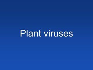 Plant virusesPlant viruses
 