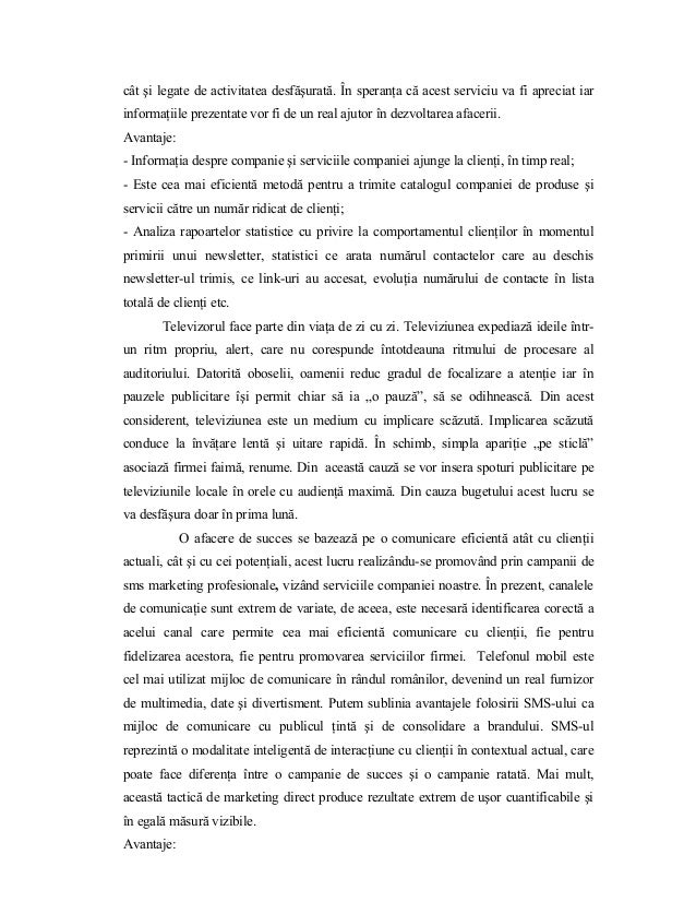 Planul De Afaceri