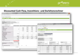 Discounted Cash Flow, Investitions- und Darlehensrechner




                                                           39   15.06.2012
 