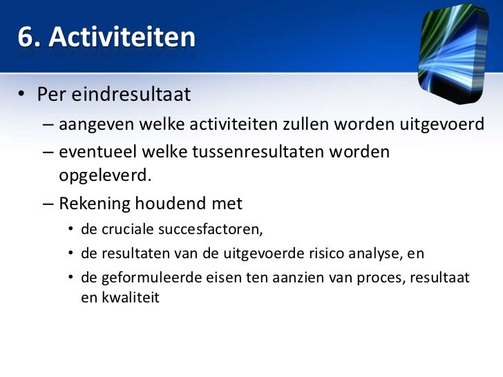 Plan van aanpak