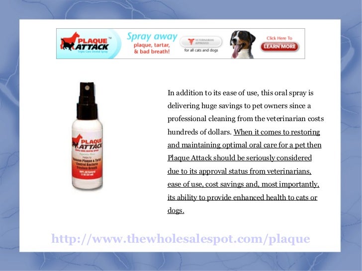 plaque attack for dogs
