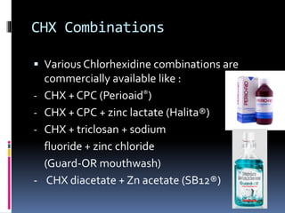 Chemical Plaque control | PPTX