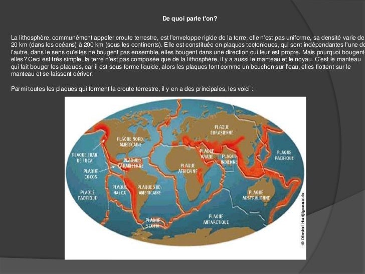 dérive des continents