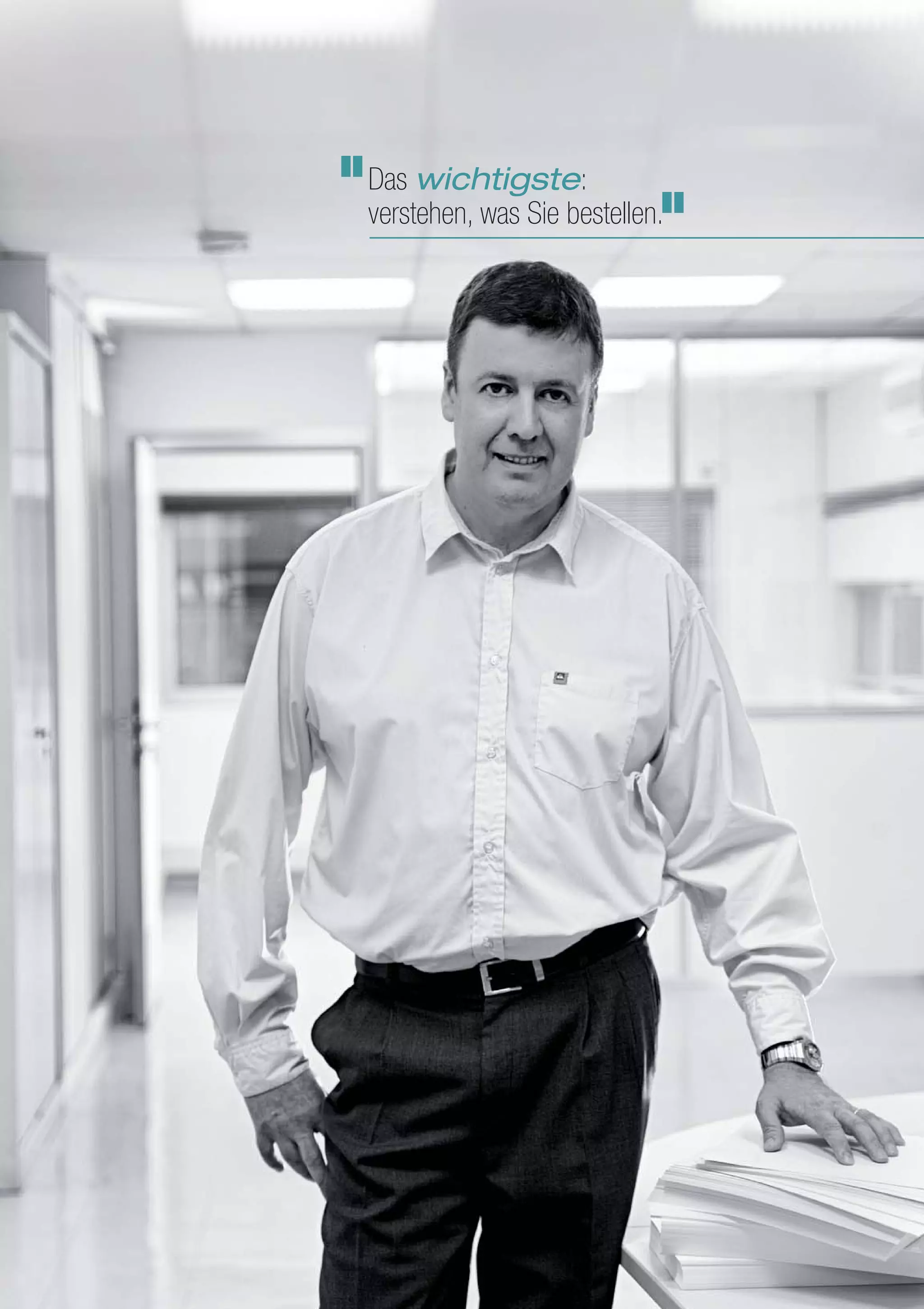 Das wichtigste:
verstehen, was Sie bestellen.
 