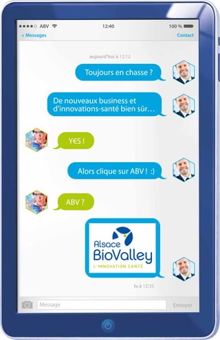 Plaquette présentation Alsace BioValley