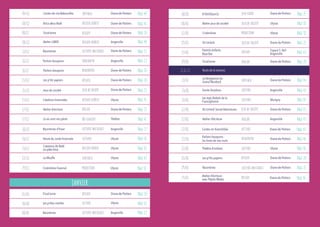 08/12
11/12
08/01
08/01
15/12
18/12
21/01
22/01
11/12
12/01
17/12
21/12
22/01
26/01
atelier
atelier créatif
rencontre
jeux de société
lectures musicales
atelier
atelier créatif
lectures
lectures
lectures
atelier créatif
lectures musicales
jeux vidéo
lecture
jeux de société
atelier
lectures musicales
lectures
rencontre
rencontre
projection
atelier
atelier créatif
jeux de société
atelier
atelier
jeux de société
BD-concert
spectacle
atelier
spectacle
atelier
lectures musicales
08/12
08/12
11/12
08/01
06/01
15/12
19/01
18/12
21/01
22/01
Page 41
Page 20
Page 40
Page 21
Page 21
Page 18
Page 20
Page 21
Page 43
Page 22
Page 44
Page 46
Page 22
Page 18
Page 22
Page 41
Page 18
Page 44
Page 46
Page 20
Page 18
Page 21
Page 42
Page 45
Page 20
Page 20
Page 21
Page 41
Page 44
Page 20
Page 42
Page 45
Page 21
15/12
19/01
17/12
21/01
19/01
22/12
22/01
29/01
Brico-déco Noël
Racontines
B1bliOGam3s
Les p’tites oreilles
Jeux de société
Parents-enfants :
Blue Bot
Racontines d’hiver
Soirée Doudous
Parlons bouquins :
les livres de nos nuits
Tricot’aime
Atelier LIBRO
Diane-de-Poitiers
Angerville
Diane-de-Poitiers
Diane-de-Poitiers
Diane-de-Poitiers
Ulysse
Diane-de-Poitiers
Diane-de-Poitiers
Espace S.Veil
Angerville
Angerville
Angerville
Diane-de-Poitiers
Angerville
Ulysse
Angerville
Ulysse
Ulysse
Morigny
Ulysse
Diane-de-Poitiers
Ulysse
Diane-de-Poitiers
Ulysse
Diane-de-Poitiers
Diane-de-Poitiers
Diane-de-Poitiers
Diane-de-Poitiers
Théâtre
Diane-de-Poitiers
Diane-de-Poitiers
Ulysse
Angerville
Diane-de-Poitiers
Parlons bouquins
Atelier jeux de société
Racontines
Tricot’aime
Créations hivernales
Heure du conte hivernale
Les tops Nobels de la
Francophonie
Théâtre d’ombres
Parlons bouquins
Cinémôme
Atelier d’écriture
Créations de Noël
en pâte fimo
Kit Unlock Secret Adventures
Les p’tits papiers
Les p’tits papiers
Kit Unlock
Là où vont nos pères
La Vengeance du
Grand Murdoch
Tricot’aime
La Moufle
Atelier d’écriture
Racontines
JANVIER
21 & 22 Nuits de la lectures
projection
lectures
atelier
29/12
05/01
22/01
29/01
Page 18
Page 45
Page 46
Cinémôme hivernal
Contes en Kamishibaï
Atelier d’écriture :
avec Pépito Matéo
Ulysse
Diane-de-Poitiers
Diane-de-Poitiers
spectacle
04/12 Page 40
Diane-de-Poitiers
Contes de ma Babouchka
 