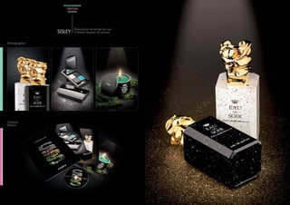 PHOTOGRAPHIE
                   CREATION
                    edition




                        Réalisation de prises de vue.
               SISLEY   Création dossier de presse.


Photographie




Création
Edition
 