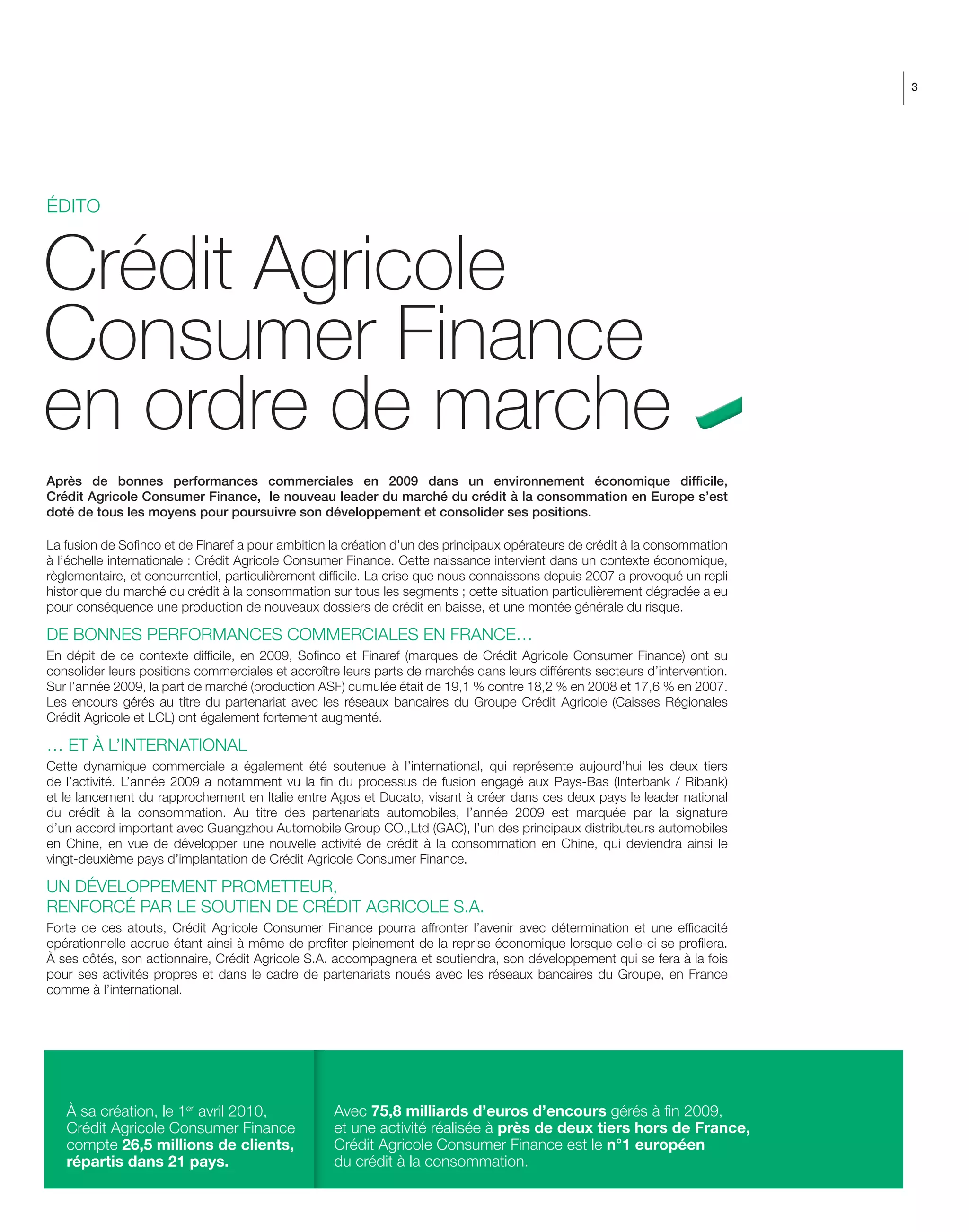 Extension Garantie électroménager Carte Bancaire Crédit Agricole CA Consumer Finance - présentation
