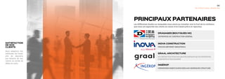Satisfaction
de nos 	
clients
Nous adaptons nos
méthodes de travail
afin de répondre
aux besoins de nos
clients en terme de
délais et coûts.
33
S G - S T R U C T U R A L M O D E L I N G
Principaux Partenaires
Les différentes études sur lesquelles nous avons pu travailler sont le fruit de la confiance
que nous ont apportée nos clients en raison d’un travail précis et rigoureux.
INOVA CONSTRUCTION
PROCESS Bâtiment Industriels
GRAAL ARCHITECTURE
Un cabinet d’architecture pluridisciplinaire qui lie esthétisme,
originalité et fonctionnalité.
DRAGAGES (Bouygues Hong Kong)
Entreprise de construction Général
INGéROP
FORMATIONS robot/EUROCODES aux Ingénieurs structure
 