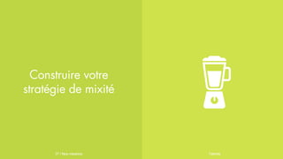 Construire votre
stratégie de mixité
Talentis37 I
 