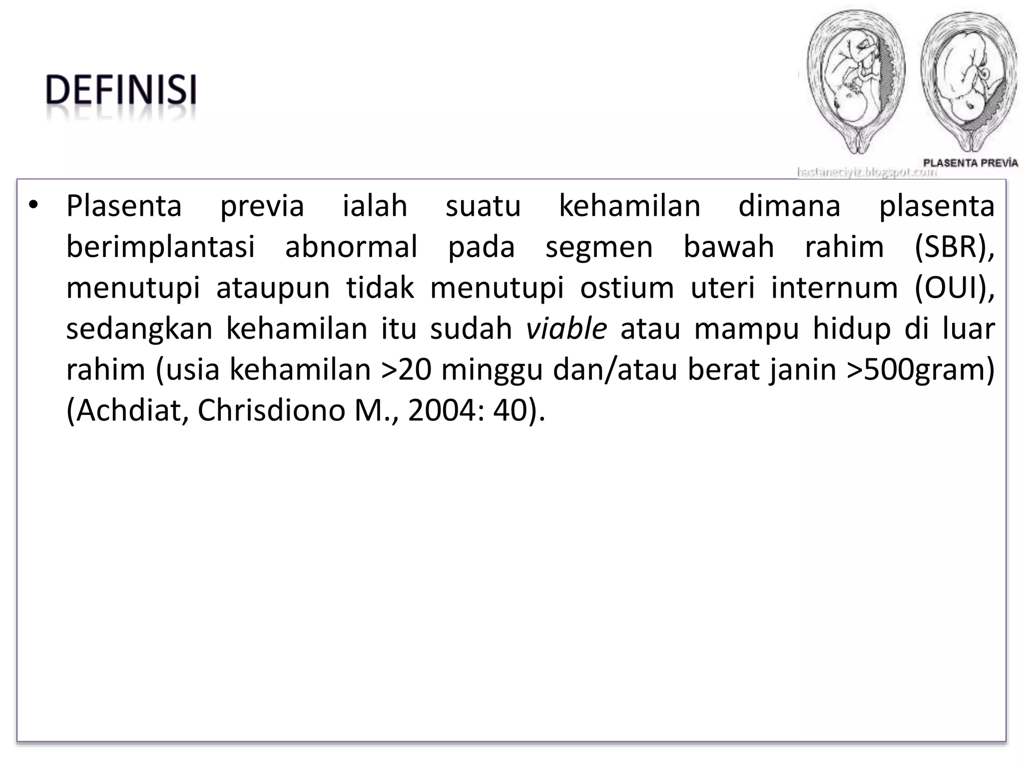 Qisman plasenta previa bilan jinsiy aloqa Qisman plasenta previa bilan jinsiy aloqa