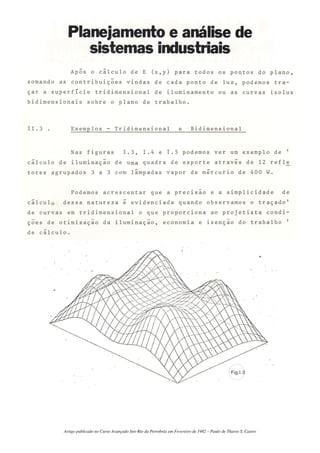 Fig.I.3
Artigo publicado no Curso Avançado Sen-Rio da Petrobrás em Fevereiro de 1982 – Paulo de Tharso S. Castro