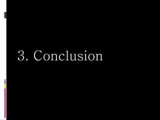 3. Conclusion 