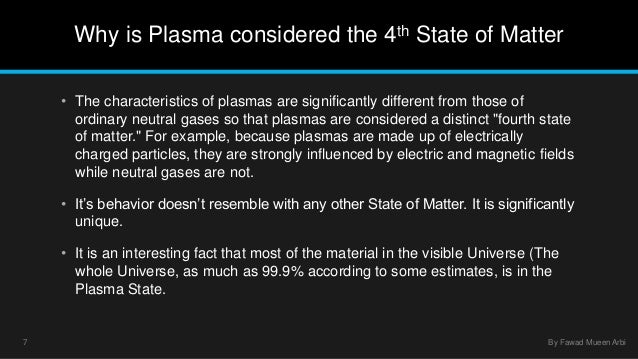 plasma plasma form of matter