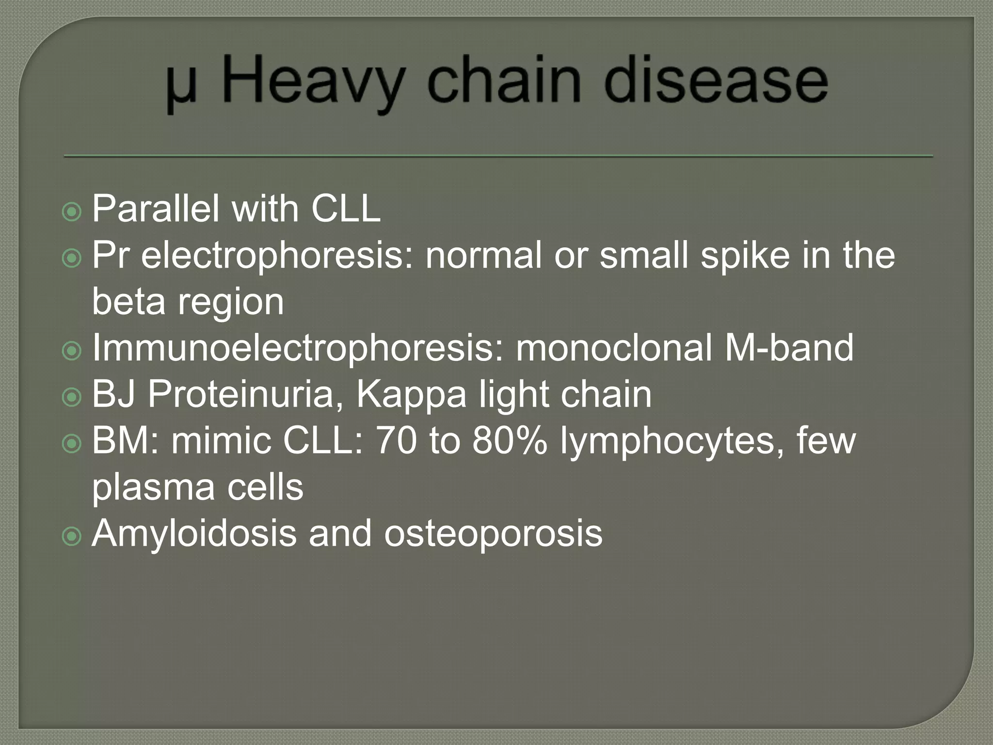Plasma cell dyscrasia | PPTX