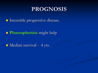 Plasma cell disorders | PPTX