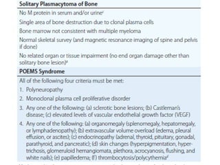 Plasma cell disorders | PPT