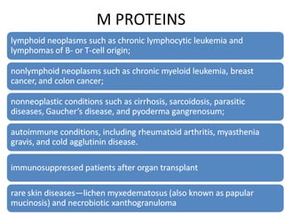 Plasma cell disorders | PPT