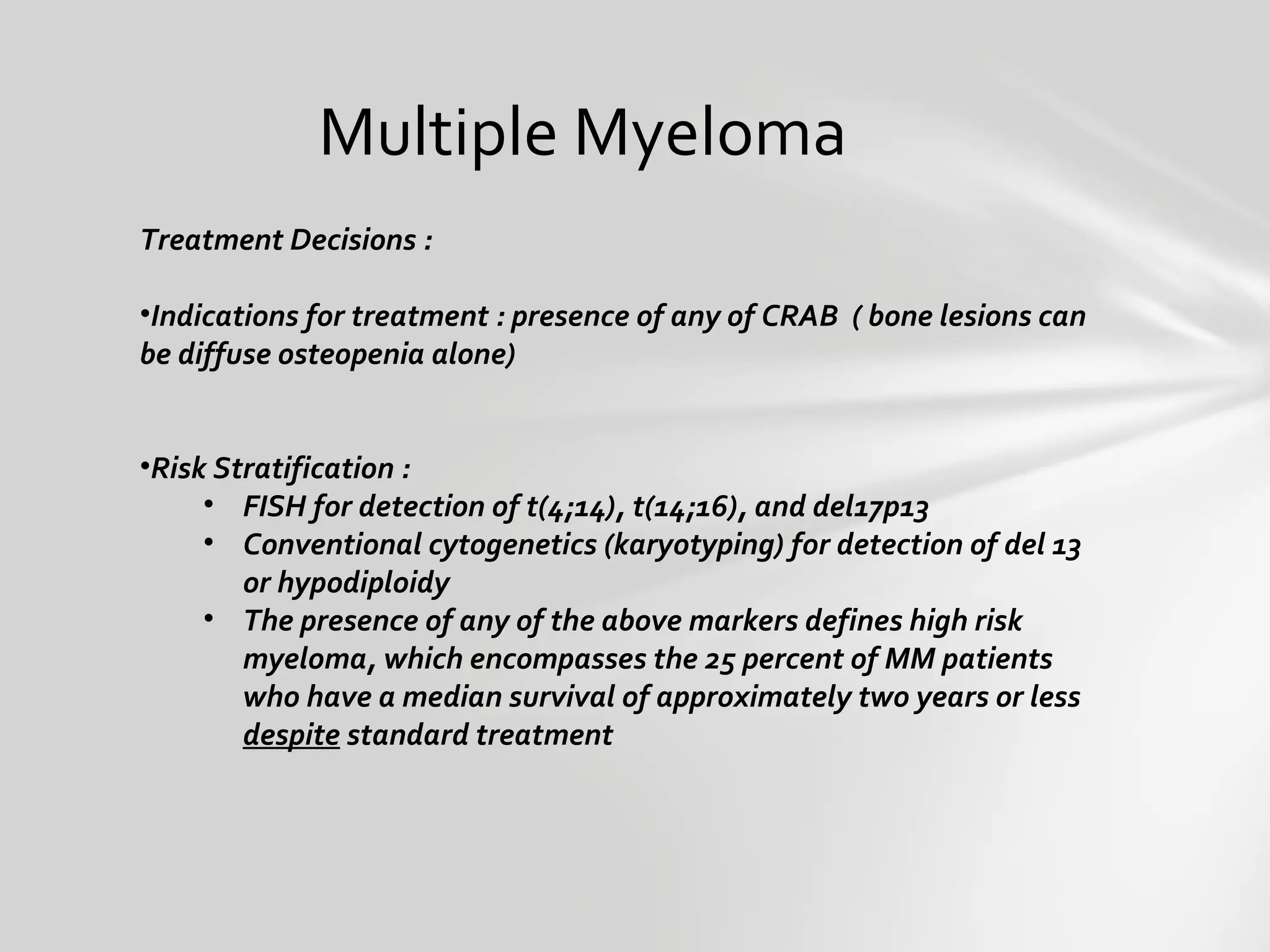 Plasma cell disorders ppt | PPT