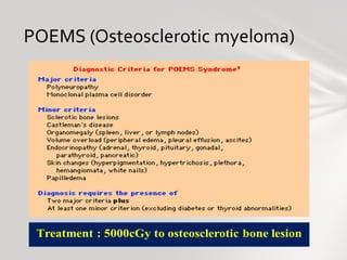POEMS (Osteosclerotic myeloma) 