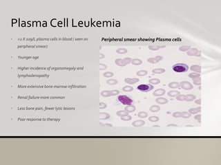 Plasma cell disorders ppt | PPT