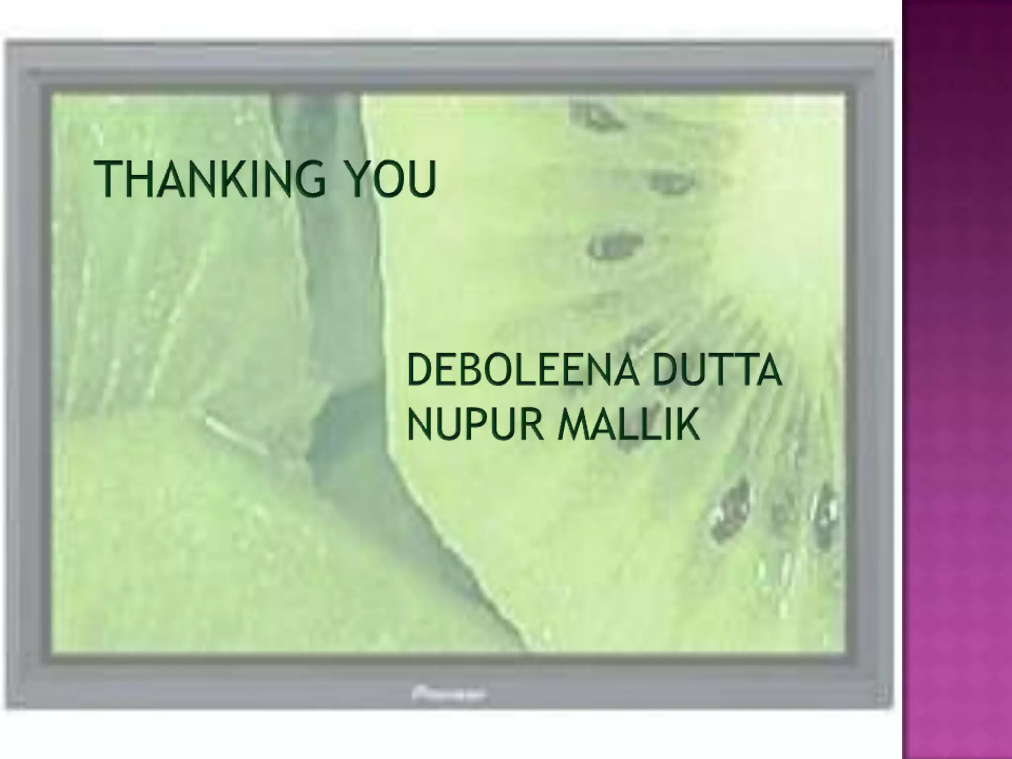 Various applications of Plasmas:Processing:• Surface Processing• Non equilibrium (low pressure)• Thermal (high pressure) Volume Processing:• Flue gas treatment• Metal recovery• Waste treatment Chemical Synthesis:• Plasma spraying• Diamond film deposition• Ceramic powders Light Sources:• High intensity discharge lamps• Low pressure lamps• Specialty sources Surface Treatment:• Ion implantation• Hardening• Welding • Cutting• Drilling Propulsion