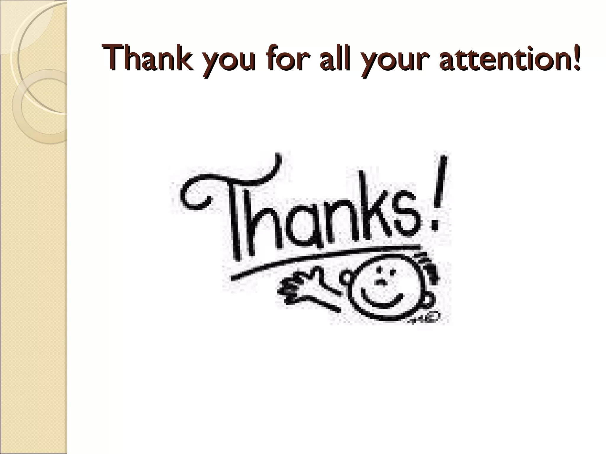 Thank you for all your attention! 