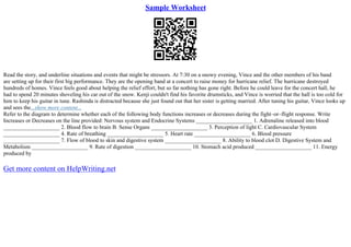Plasma Membrane Worksheet | PPT
