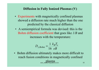 Plasma physics by Dr. imran aziz | PDF