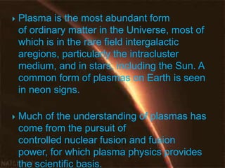 Plasma ppt | PPTX