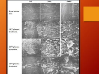 Cold Plasma processing | PPTX