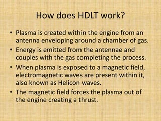 Plasma propulsion engine | PPTX