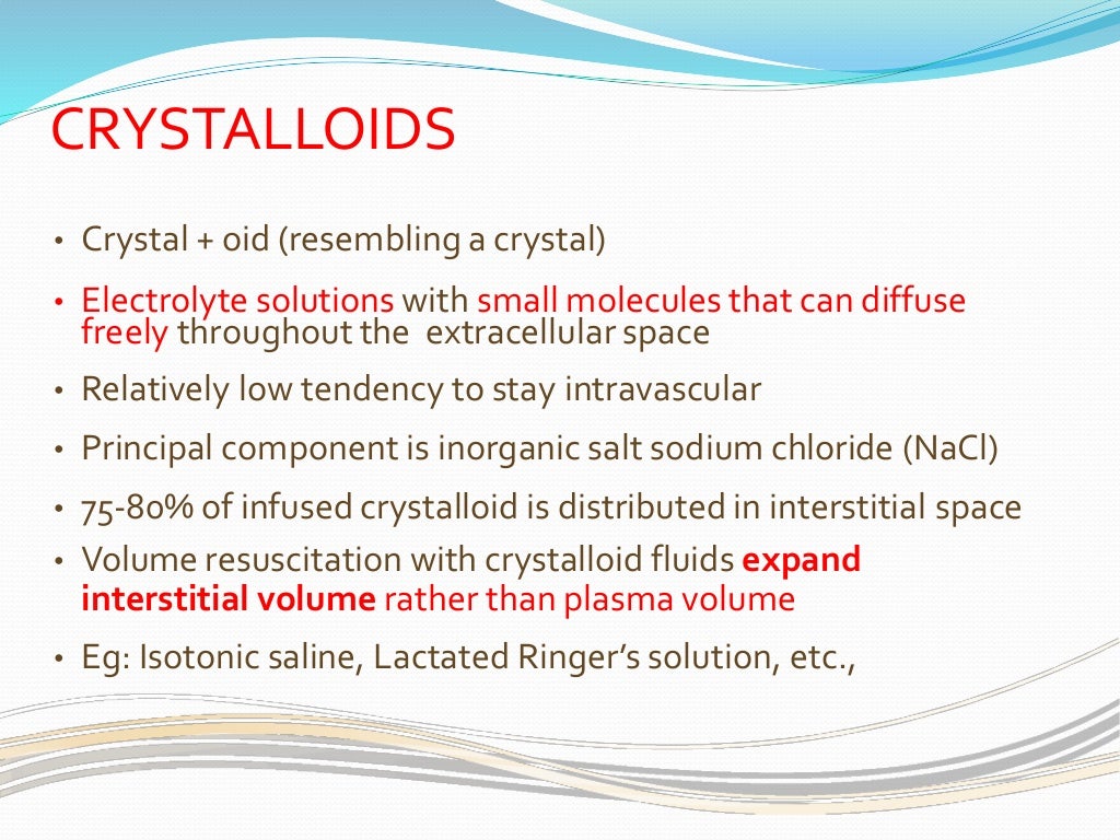 Plasma volume expanders