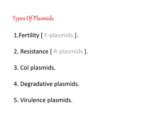 Plasmid & phage vector | PPTX