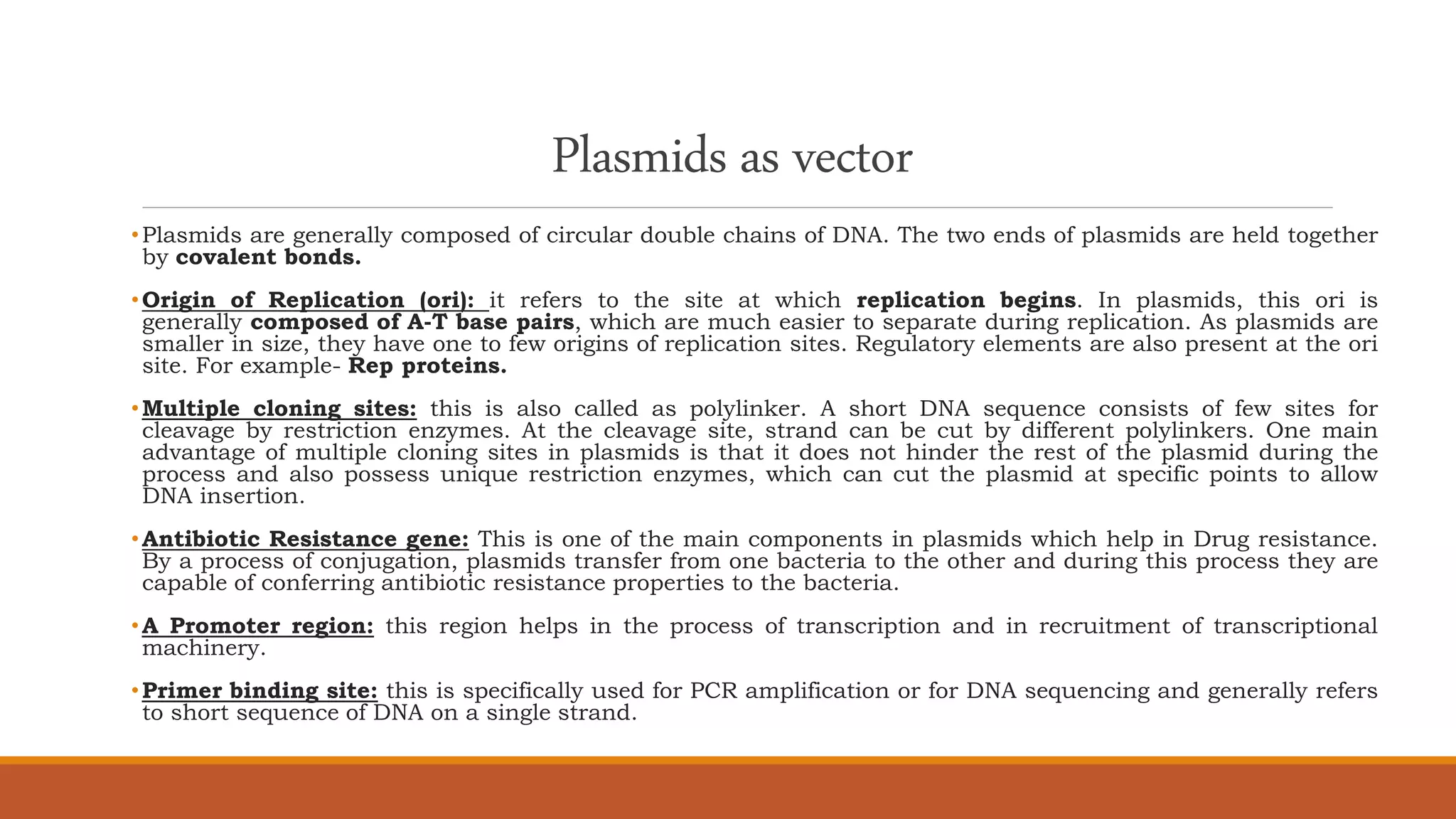 Plasmids | PPTX