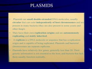 Comprehensive Overview of Plasmids and Their Role as Cloning Vectors in ...