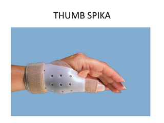 THUMB SPIKA
