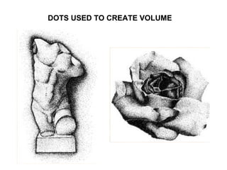 DOTS USED TO CREATE VOLUME
 