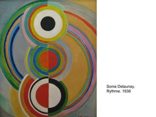 Sonia Delaunay.
Rythme. 1938
 