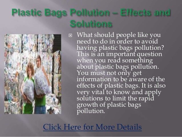 Plastic harms the environment essay