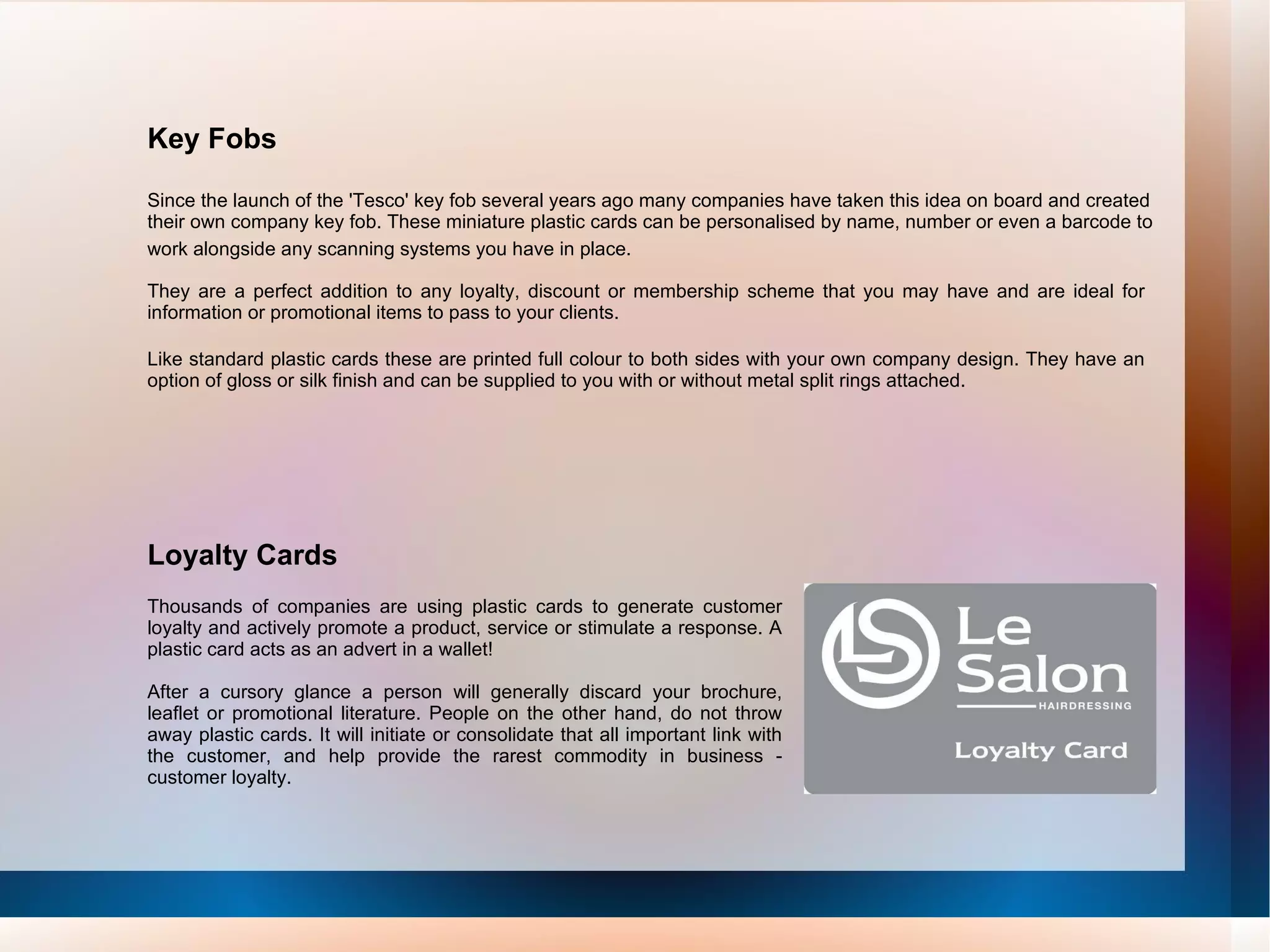 Plastic Cards | PPS