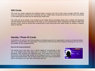 Plastic Cards | PPS