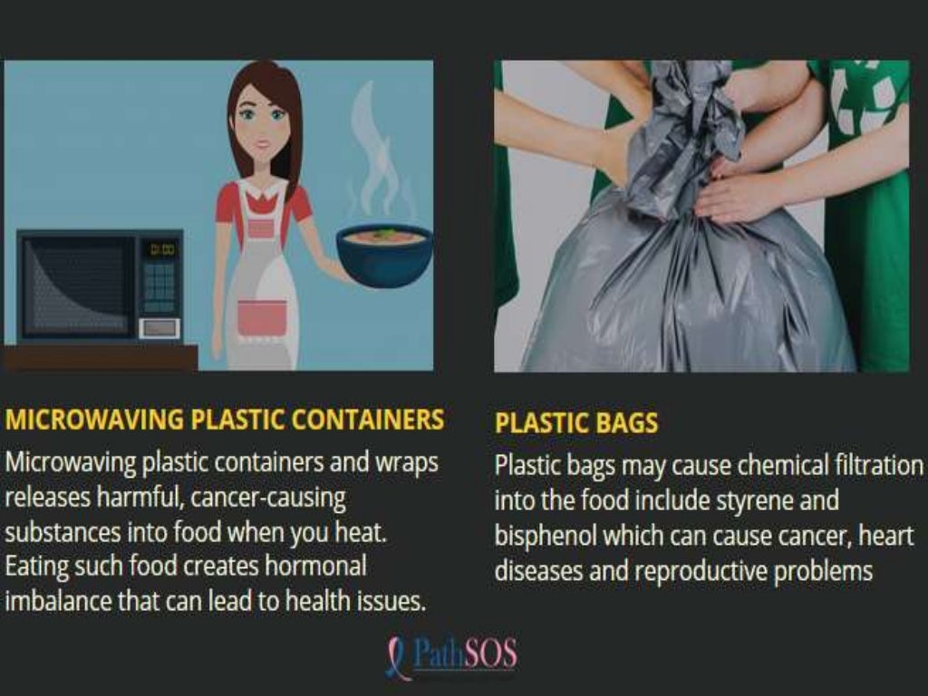 Do plastic bottles or food containers cause cancer?