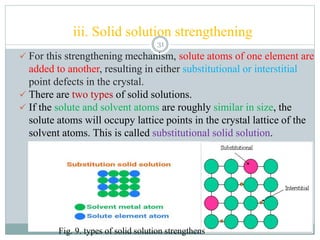 Plastic deformation of single and polycrystalline materials | PPT